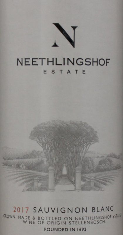 2017 Neethlingshof Estate Sauvignon Blanc